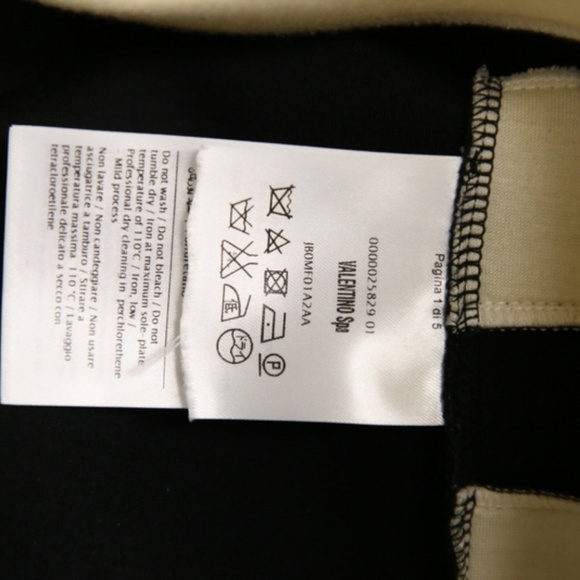 Valentino Sweatshirt Patchwork Techno Jersey - Picture 7 of 7